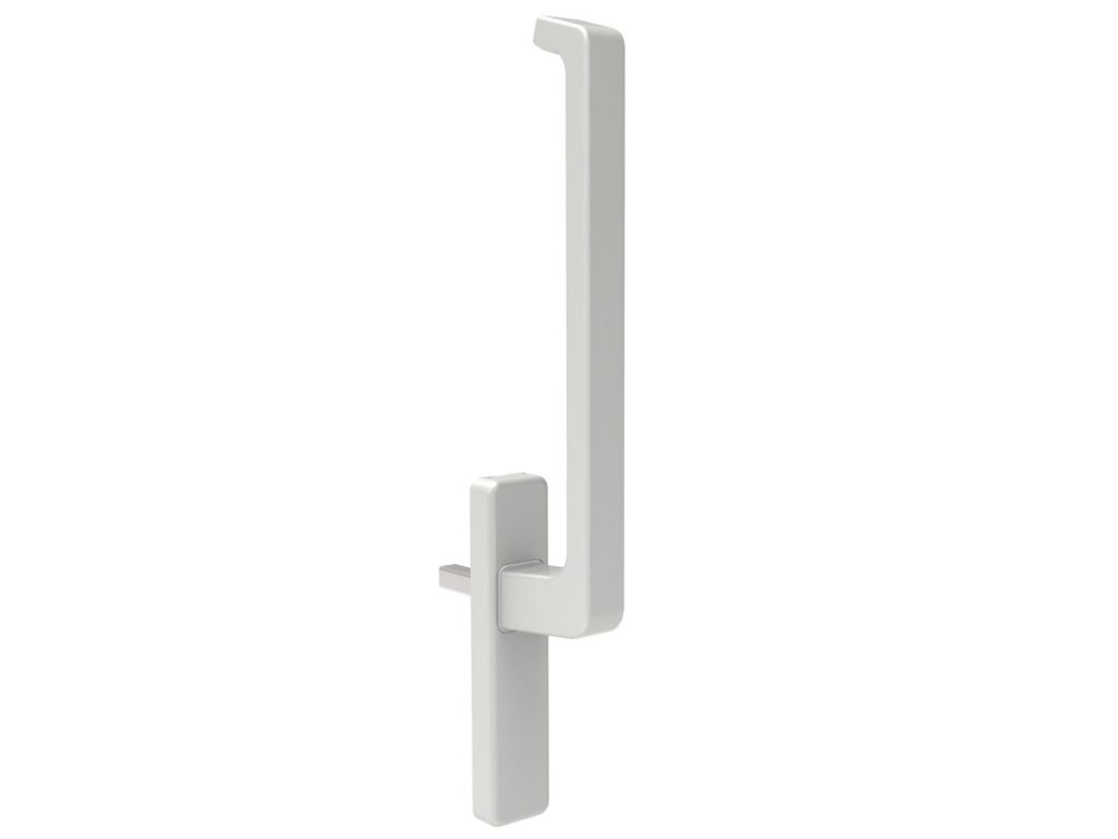 Poignée de porte pour Patio en aluminium HST RAL 9016.