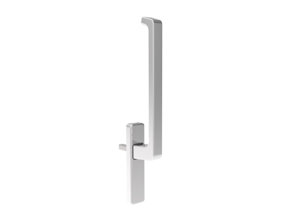 Poignée de porte pour Patio en aluminium HST en acier inoxydable.