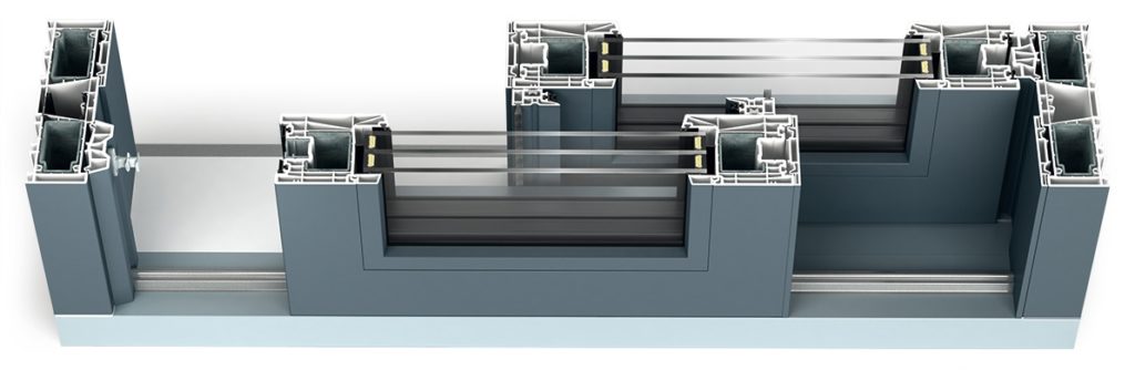 Coupe transversale du Patio HST 82.