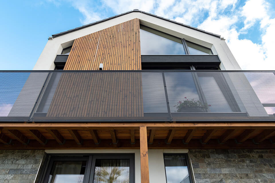 Fenêtres dans une maison passive