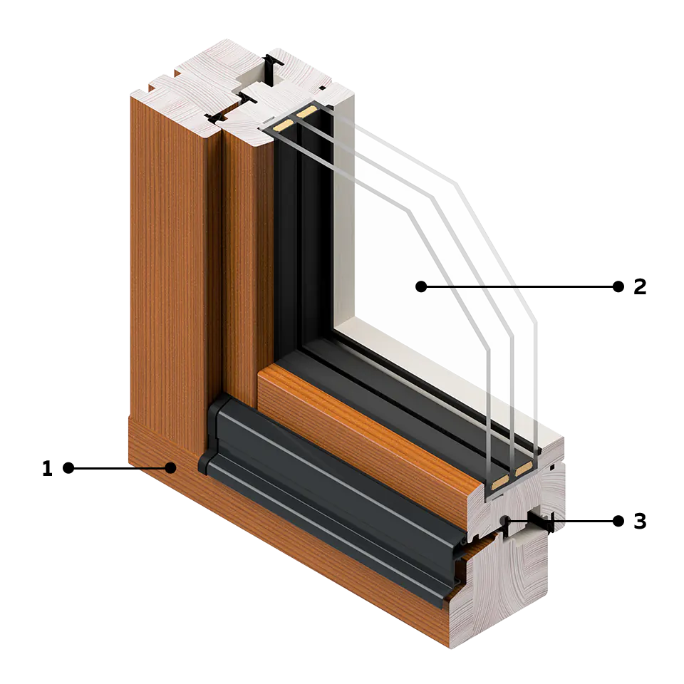 Conception minimale (section transversale)