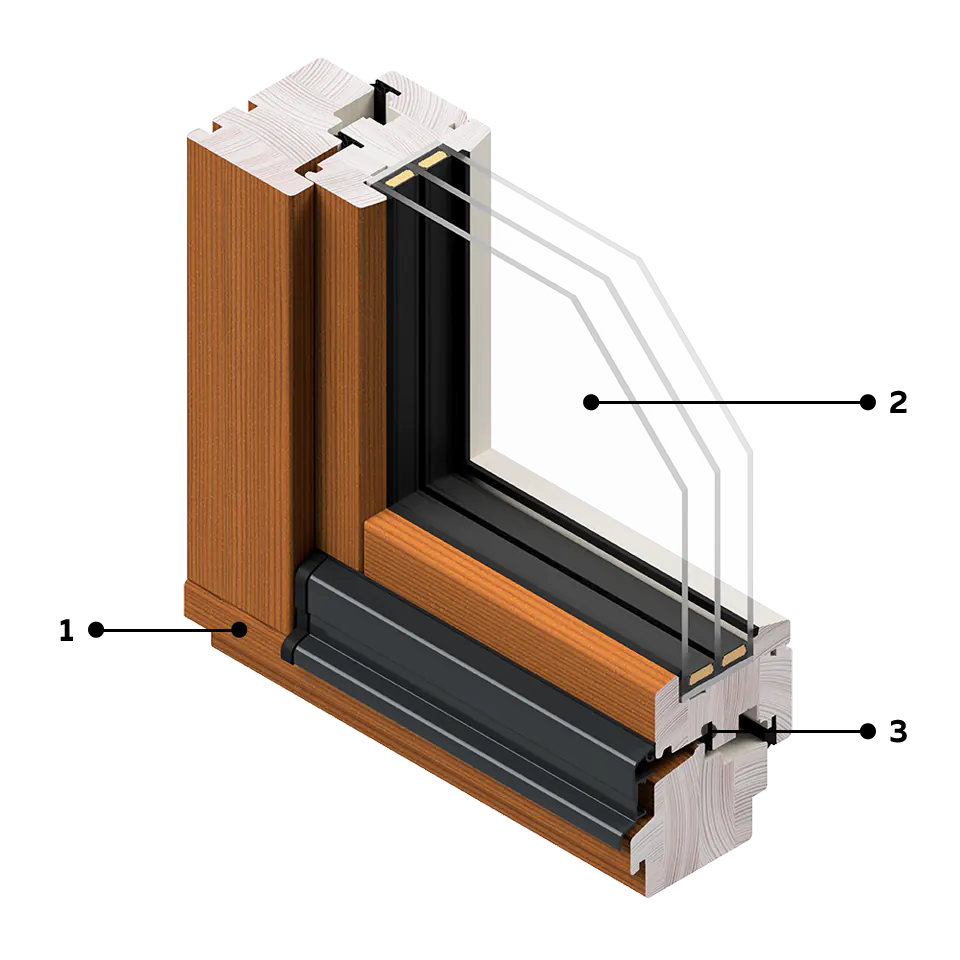 Conception minimale (section transversale)